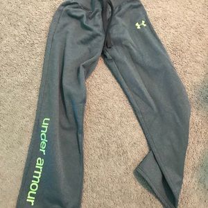 Under Armour and Nike sweatpants